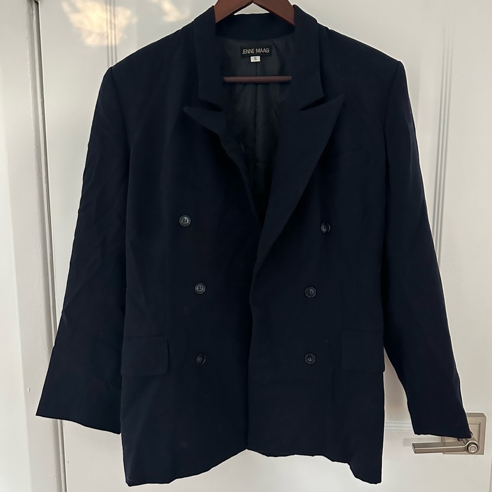 Vintage Navy Blazer